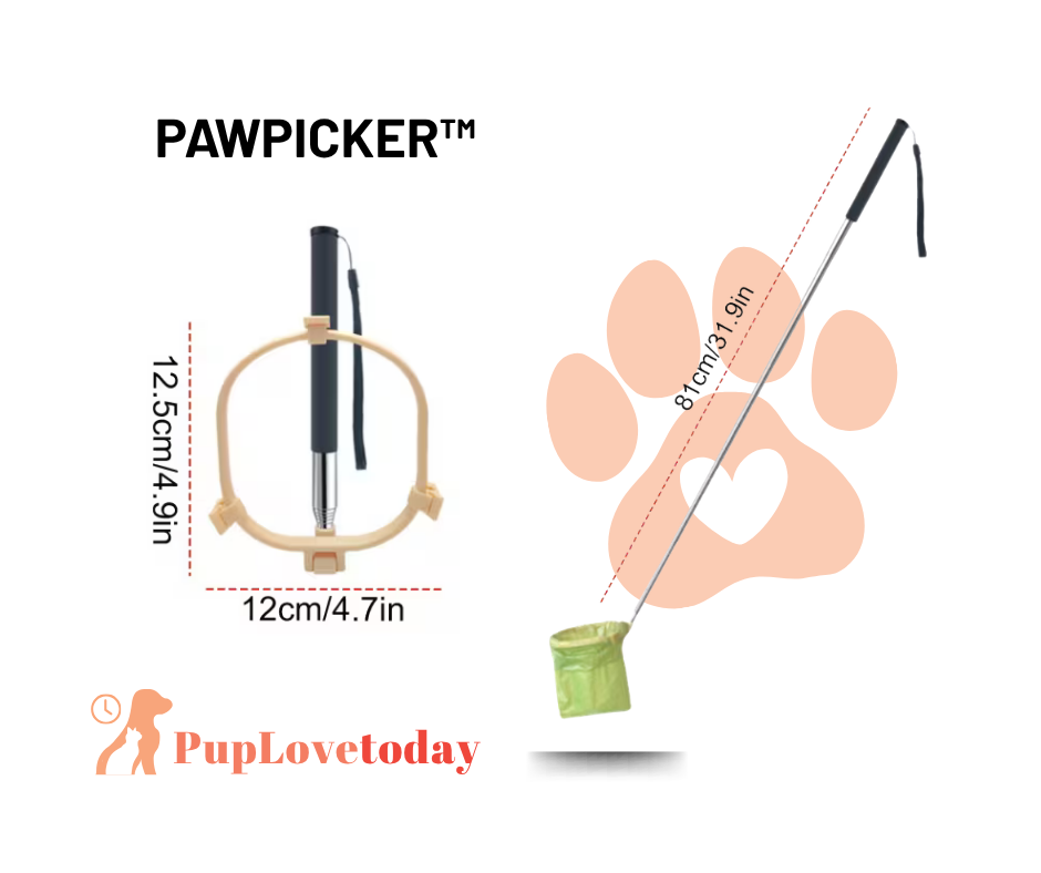 PawPicker™ | Recogedor Retráctil para Perros sin Agacharse, Ideal para Personas Mayores, Dolor de Espalda y Embarazadas