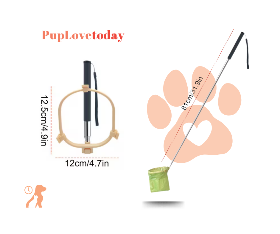 PawPicker™ |Three-Clasp Fixed Universal Pet Poop Picker