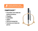 PawPicker™ | Recogedor Retráctil para Perros sin Agacharse, Ideal para Personas Mayores, Dolor de Espalda y Embarazadas